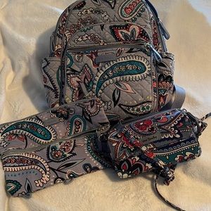 Vera Bradley Makani Paisley set